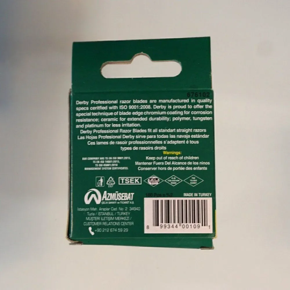 Salon Care Professional Shaving Razor With Box Of Blades